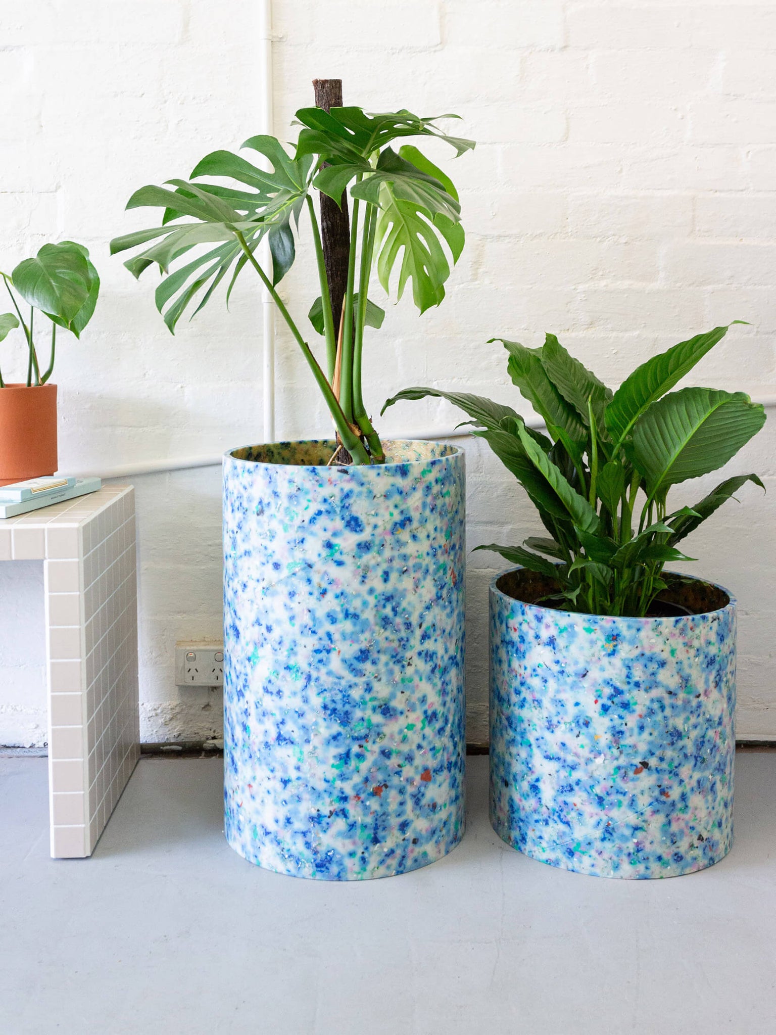 recycled plastic planter pots Recycled Plastic Planter – Joshua Space
